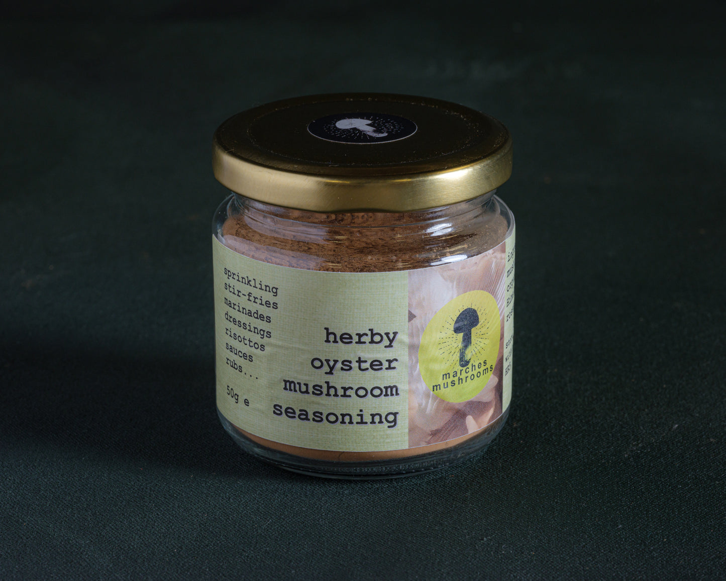 herby oyster mushroom seasoning