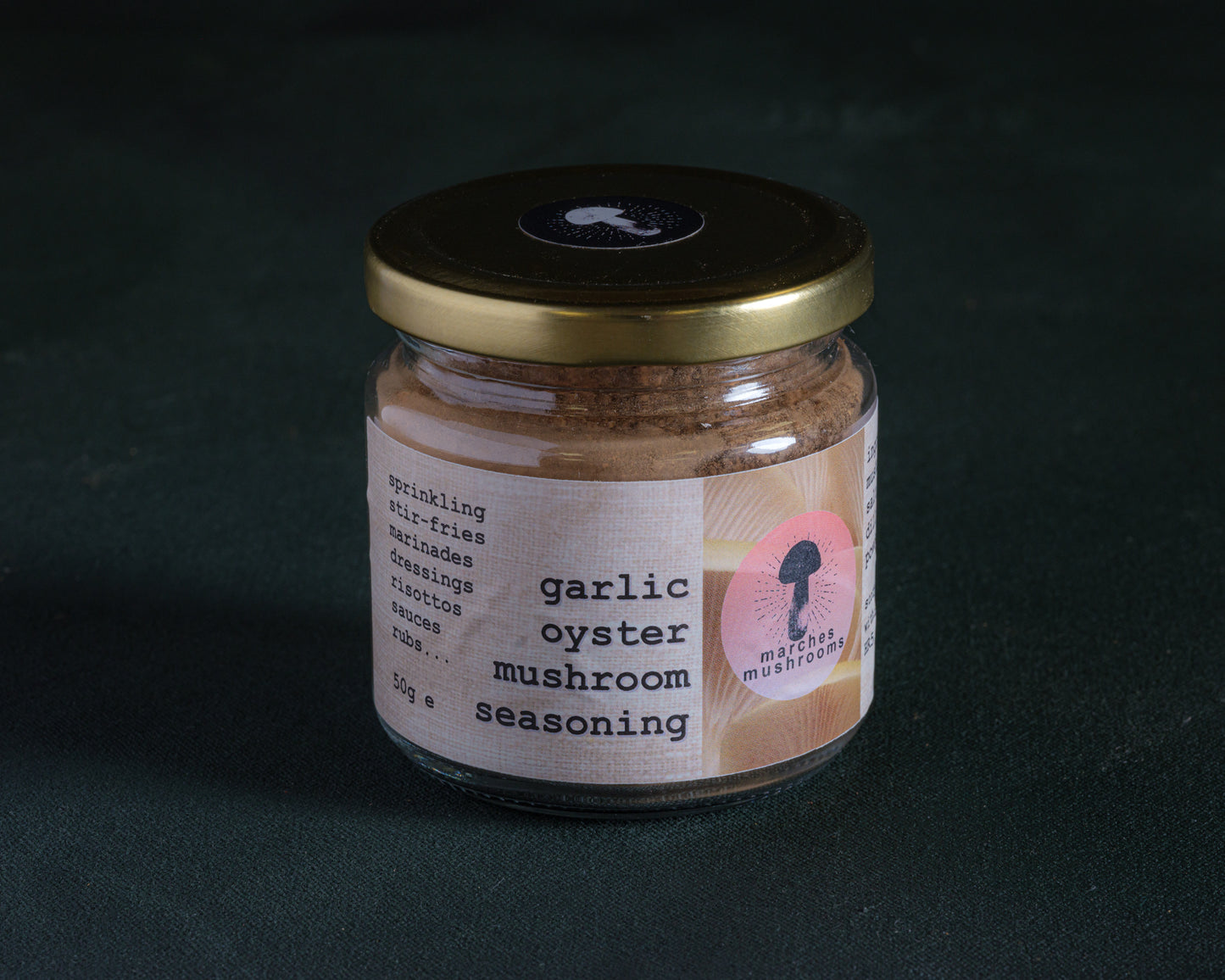 garlic oyster mushroom seasoning