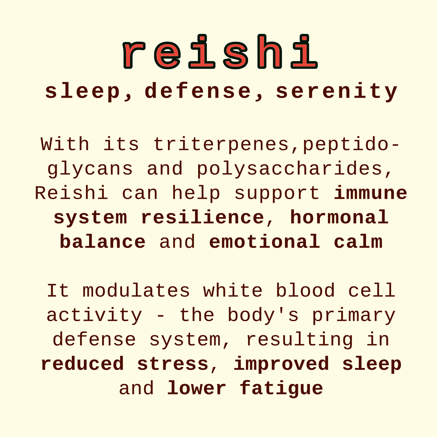 Reishi extract