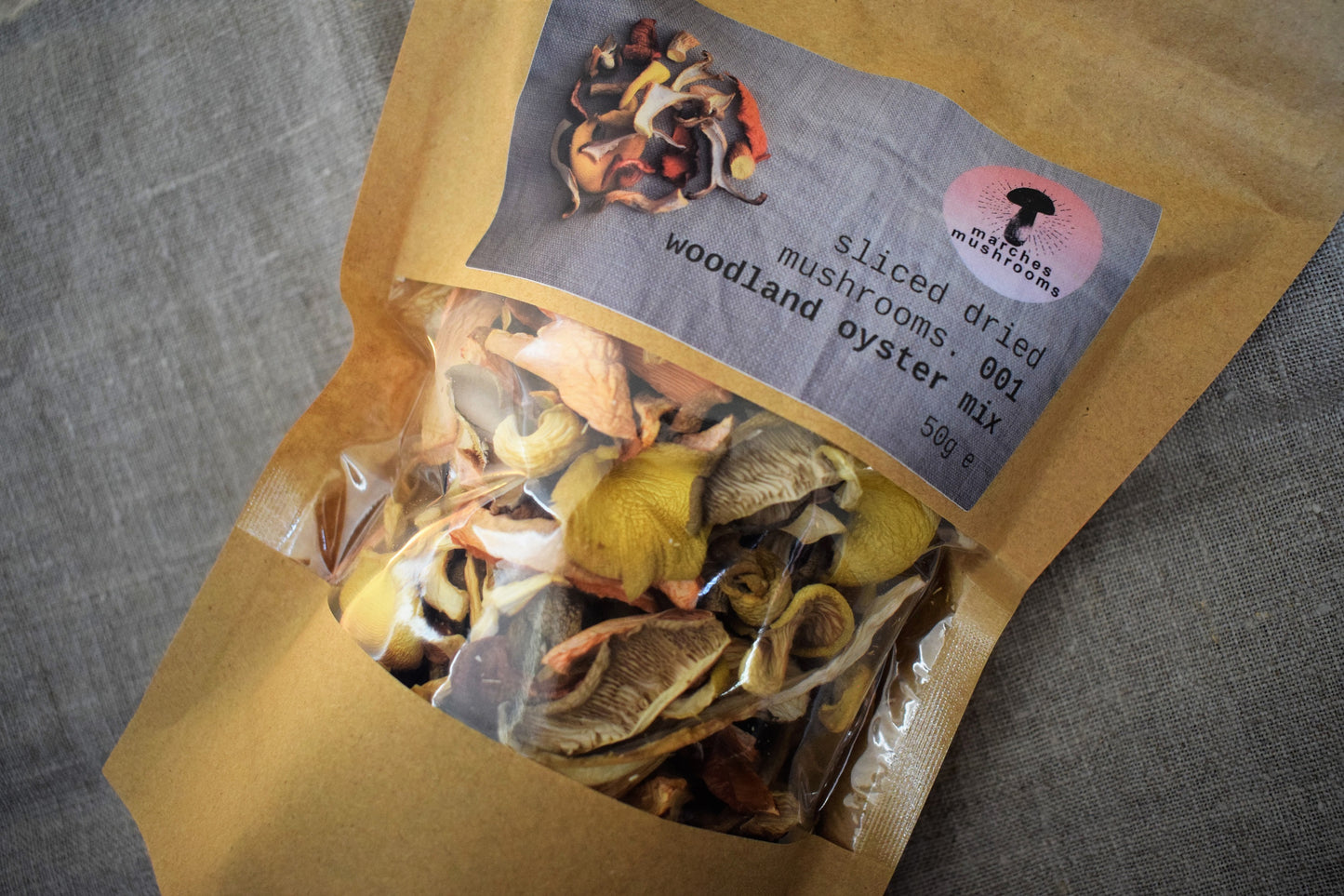 dried woodland mushroom mix
